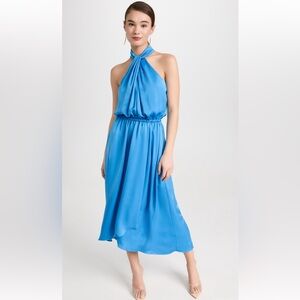Ramy Brook Dakota Dress blue midi dress
